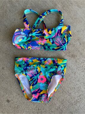Two-Piece Floral Swim Set